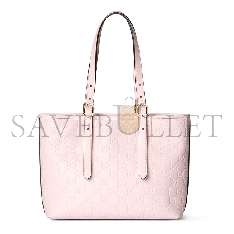 GUCCI GG EMBLEM MEDIUM TOTE BAG 847456 (25*20*10cm) GUCCI GG EMBLEM MEDIUM TOTE BAG 847456 (25*20*10cm)
